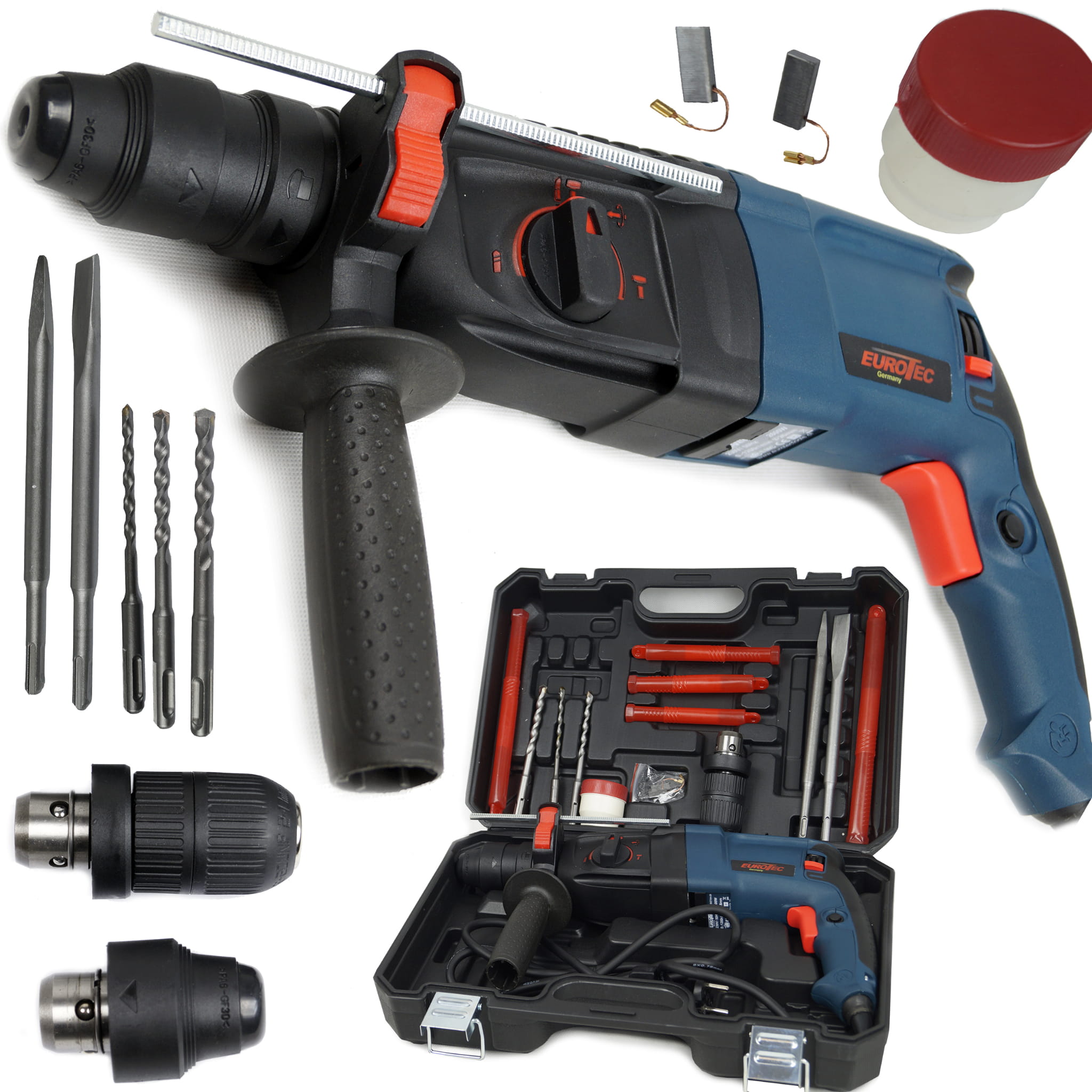 Młotowiertarka Eurotec RH-2600  SDS Plus 2600 W